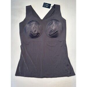 Evelyn & Bobbie Women’s Seamless Smoothing Cami Bra Navy Size 3XL Fits 48H NWT